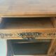Buffet vintage en merisier massif