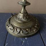 Old metal candlestick
