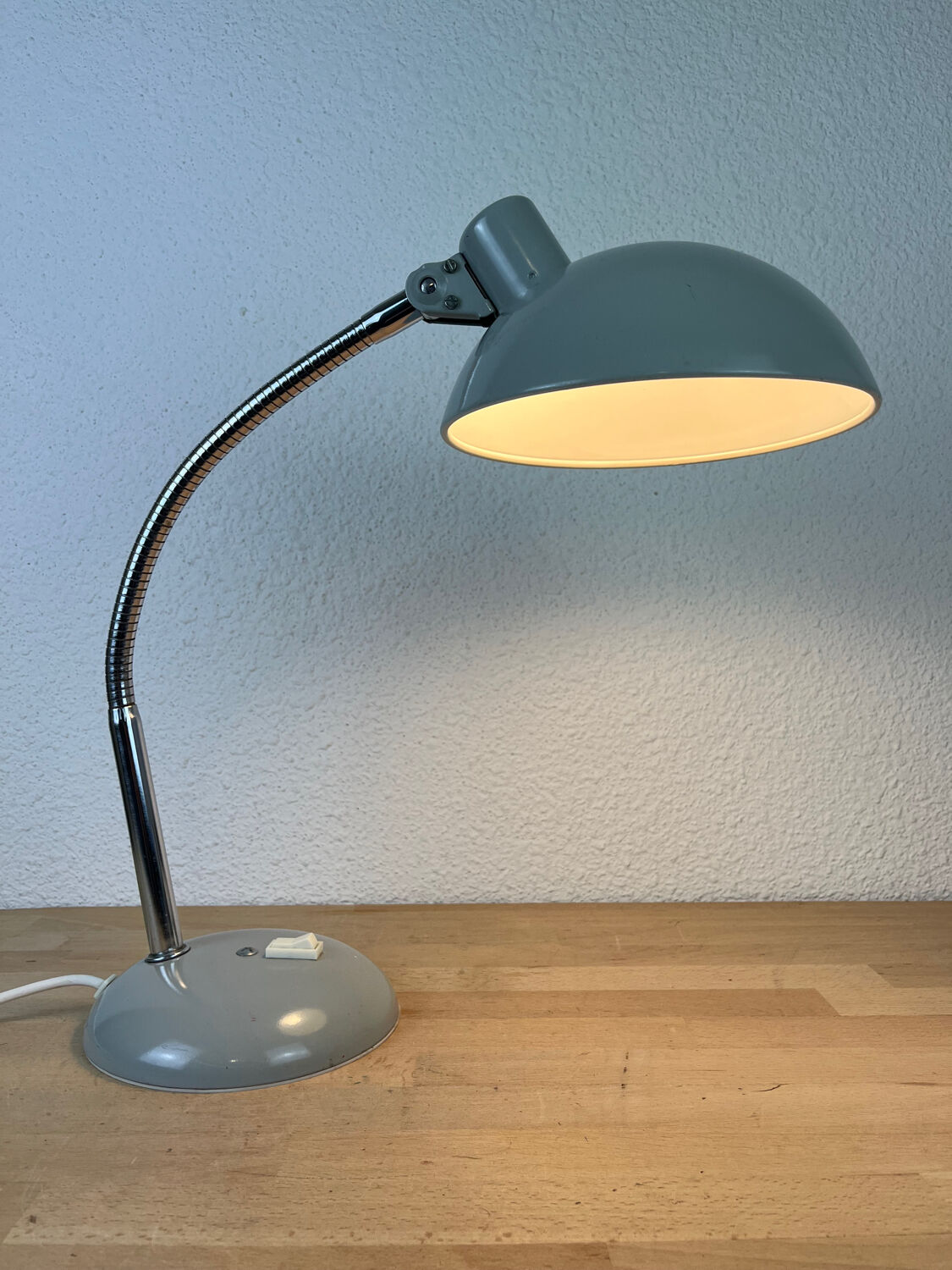 Vintage desk lamp, Bauhaus style, 1950s
