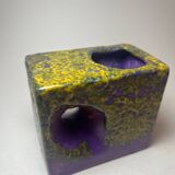 Vintage cubic vase