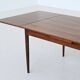 Niels Otto Moller large extendable dining table in rosewood Denmark 1960