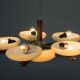 Large Art Deco Chandelier, Germany, 1930s, Restored