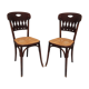 Pair of bistro chairs
