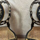 Pair of Napoleon III chairs