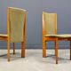 Vintage Danish dining chairs set of 6 - 1970s