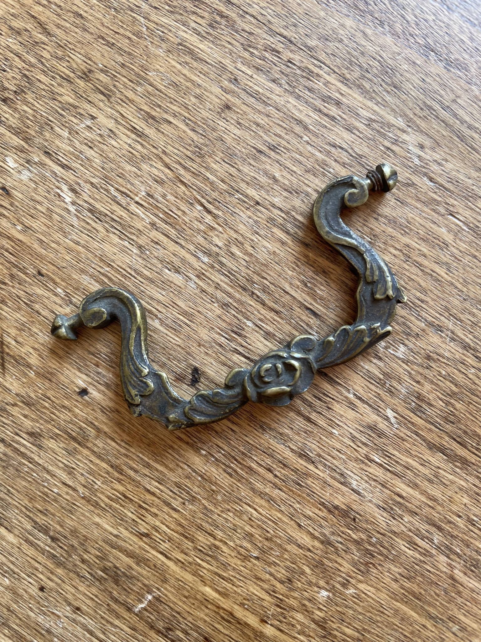 Small furniture handle, old vintage