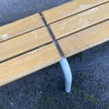 Industrial children's school bench mullca 1960s