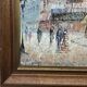 The Moulin Rouge seen from Boulevard Clichy Oil on canvas signed Burnett