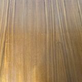 Vintage round table in walnut 1960