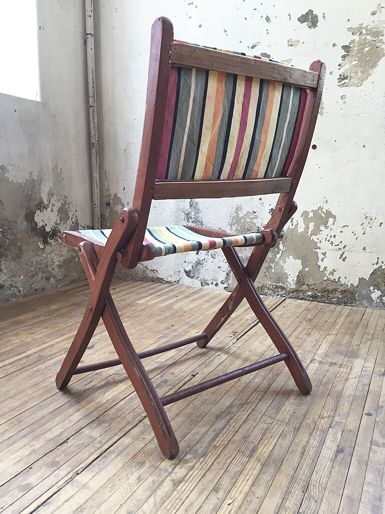 Folding garden chair