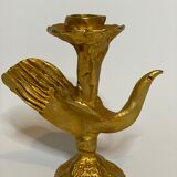 Set of candle holders representing birdsby Pierre Casenove
