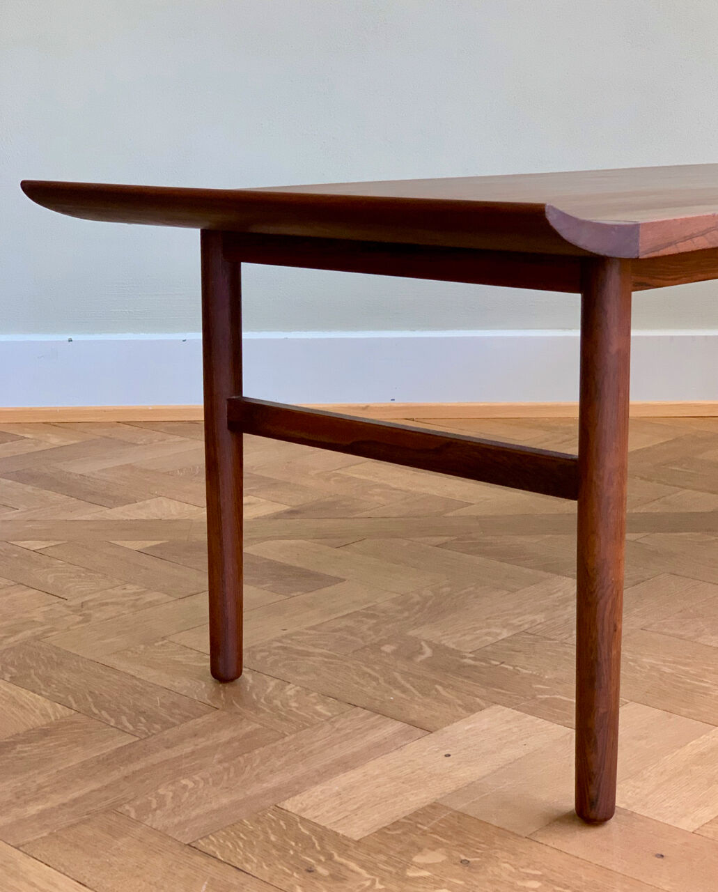 Large Palisander Coffee Table by Kurt Ostervig, Denmark 1960s