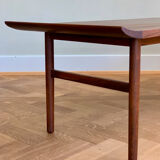 Large Palisander Coffee Table by Kurt Ostervig, Denmark 1960s