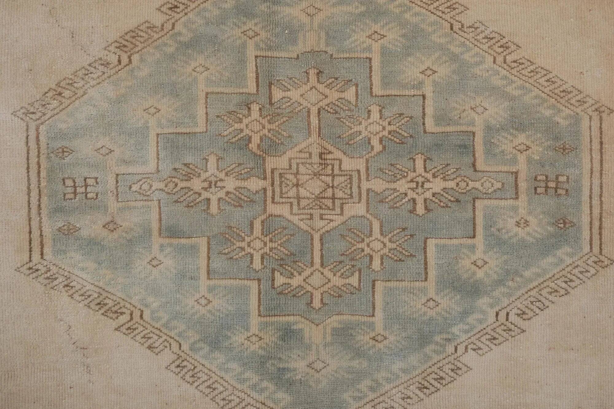 Vintage Turkish carpet handmade 186x238 cm