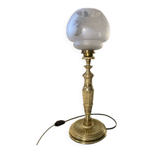 Lampe ancienne bronze