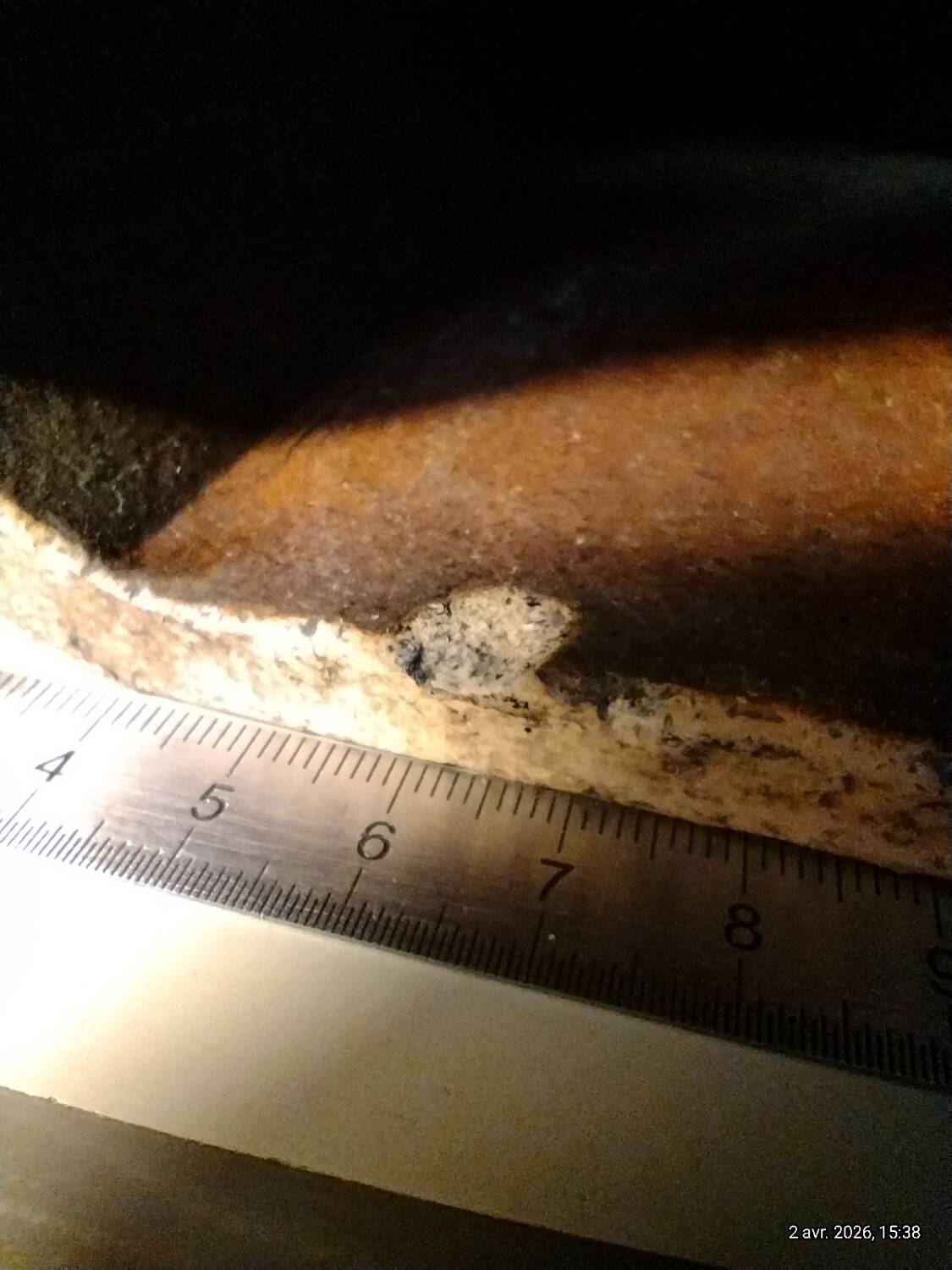 Vase Vallauris herbarium signed Leduc