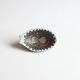 Mid century modern ceramic hedgehog shaped ashtray, 1950s