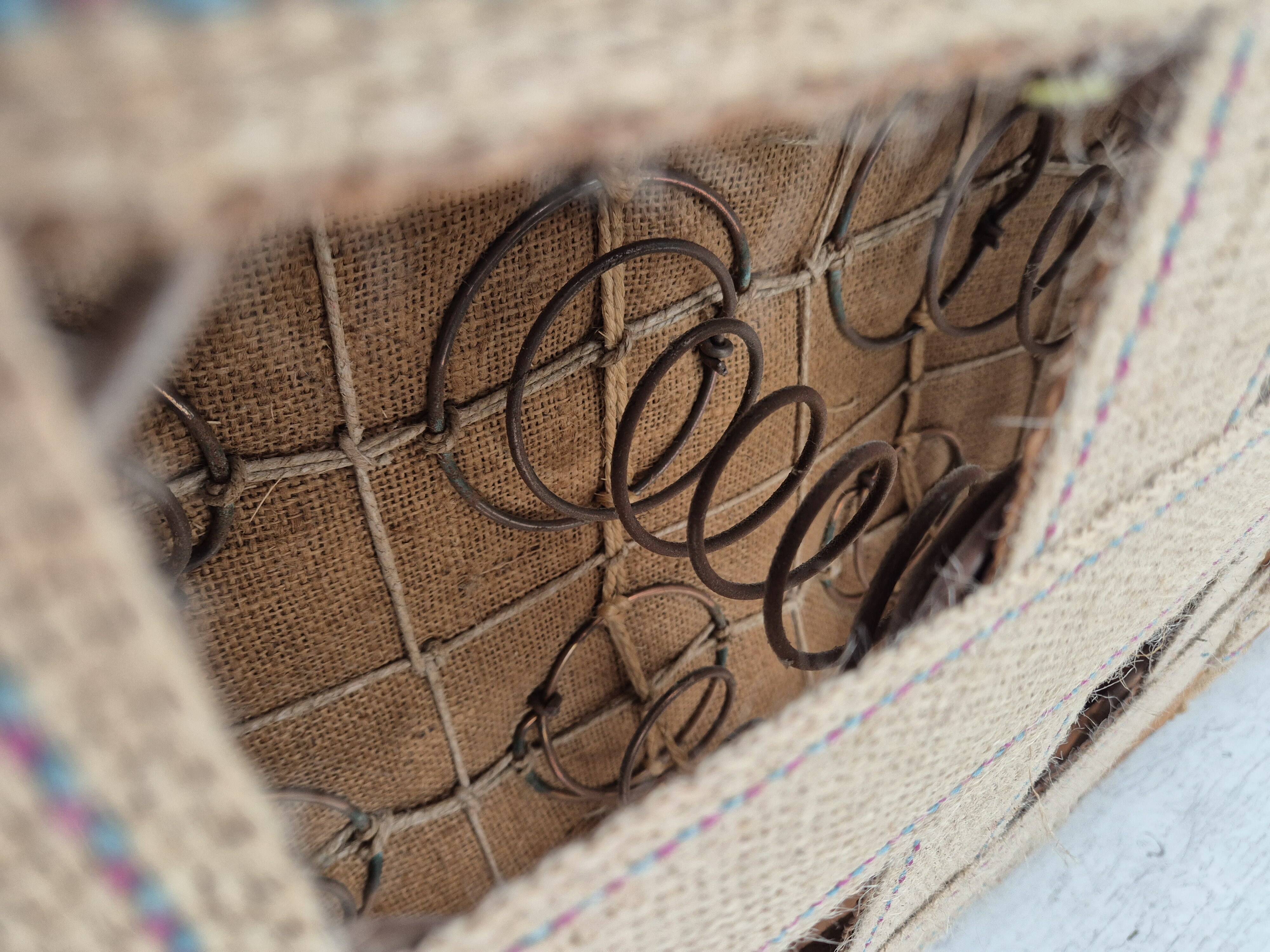 Canapé 2 places danois des années 1950 par Ehapa Møbler, état d'origine.