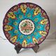Decorative enamel plate Longwy