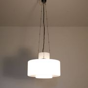 1970s Hanging lamp by Herbert Proft for Glashütte Limburg, Germany