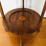 Wooden service with three trays