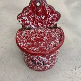 Salt box enamelled sheet metal