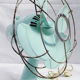 Ventilateur Calor Bivolt vintage vert d'eau