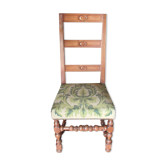 Série de 6 chaises de style Louis XIII, en noyer