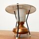 Small tripod table lamp in copper, 1950s.