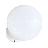 White industrial wall lamp Lindner, Germany, 1960s.