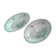 2 large oval dishes