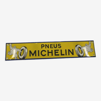 Michelin enamel plate