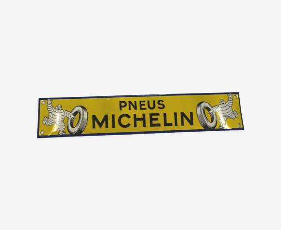 Plaque émaillée Michelin