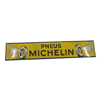 Michelin enamel plate