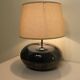 Vintage glazed ceramic lamp