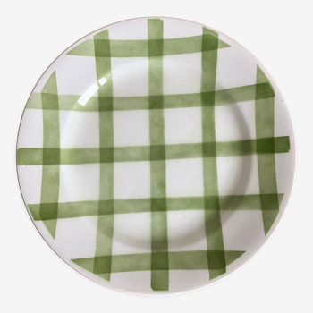 Round dish "Tablecloth" Moulin des Loups Orchies