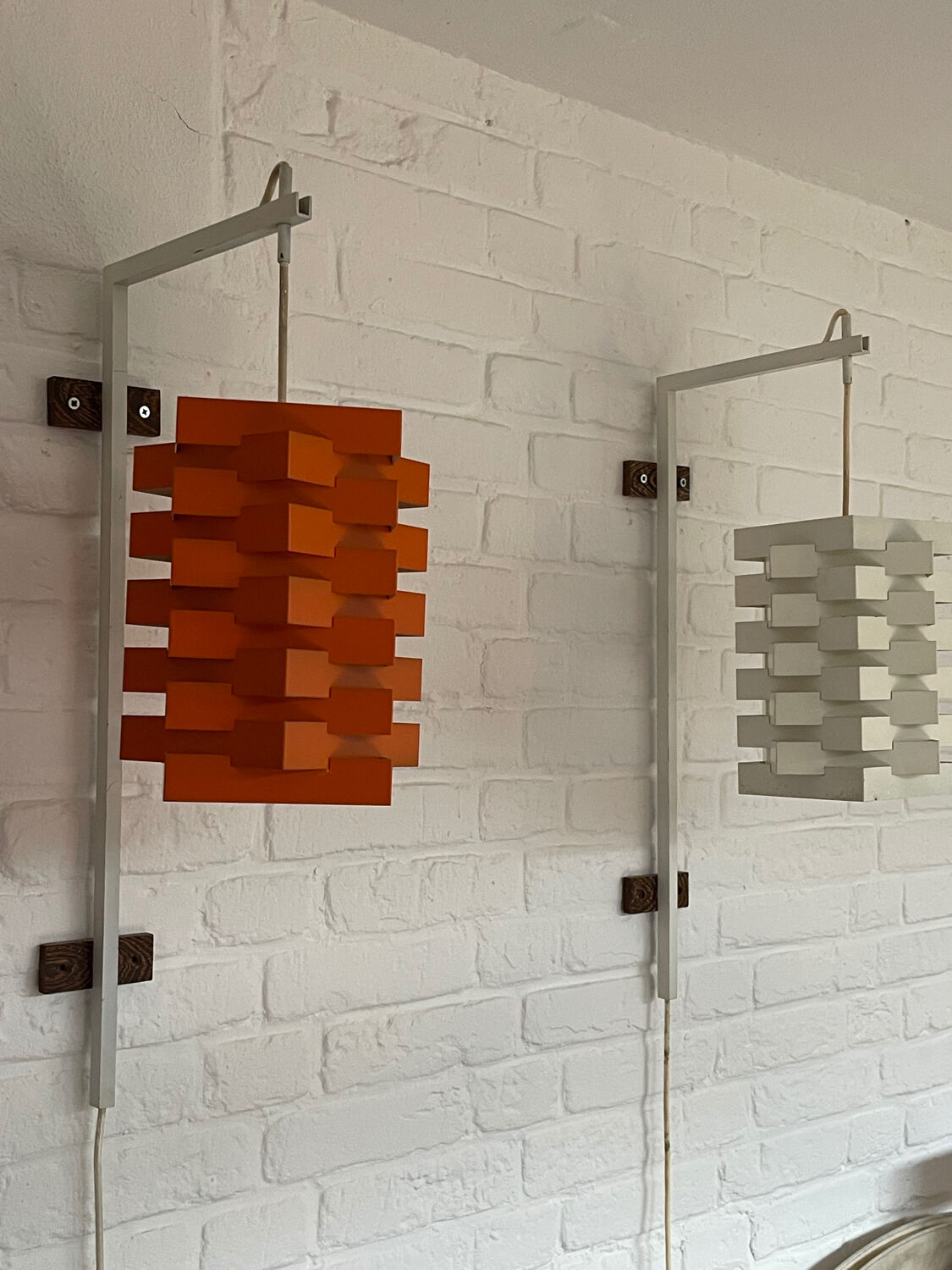 Esmann & Jensen Geometric Star Wall Scones for Nordisk Solar