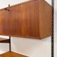 Teak Wall System By Kai Kristiansen for Feldballes.