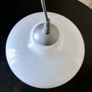 Suspension en opaline et fil d'argent