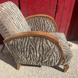 Paire de fauteuils art deco