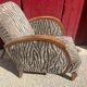 Pair of art deco armchairs