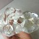 Candle holders with 3 candles, made of Swarovski crystal