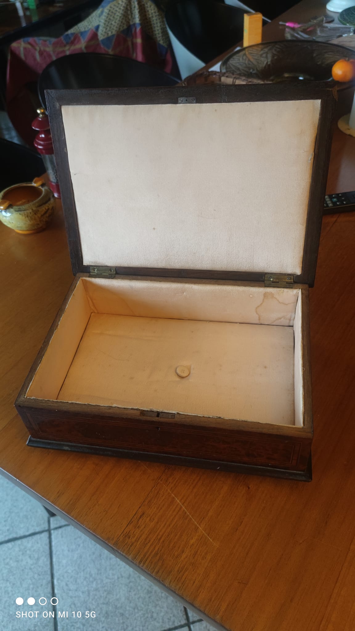 Napoleon III era box in Amaranth