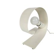 Massive - Fabriqué en Belgique - Lampe Looping - Lampe de table - Laquée bl