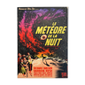 Affiche cinéma original Le Météore de la nuit 60x80cm  Richard Carlson, Jack Arnold