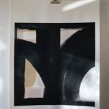 Noir 6 - original work on paper [50x65]