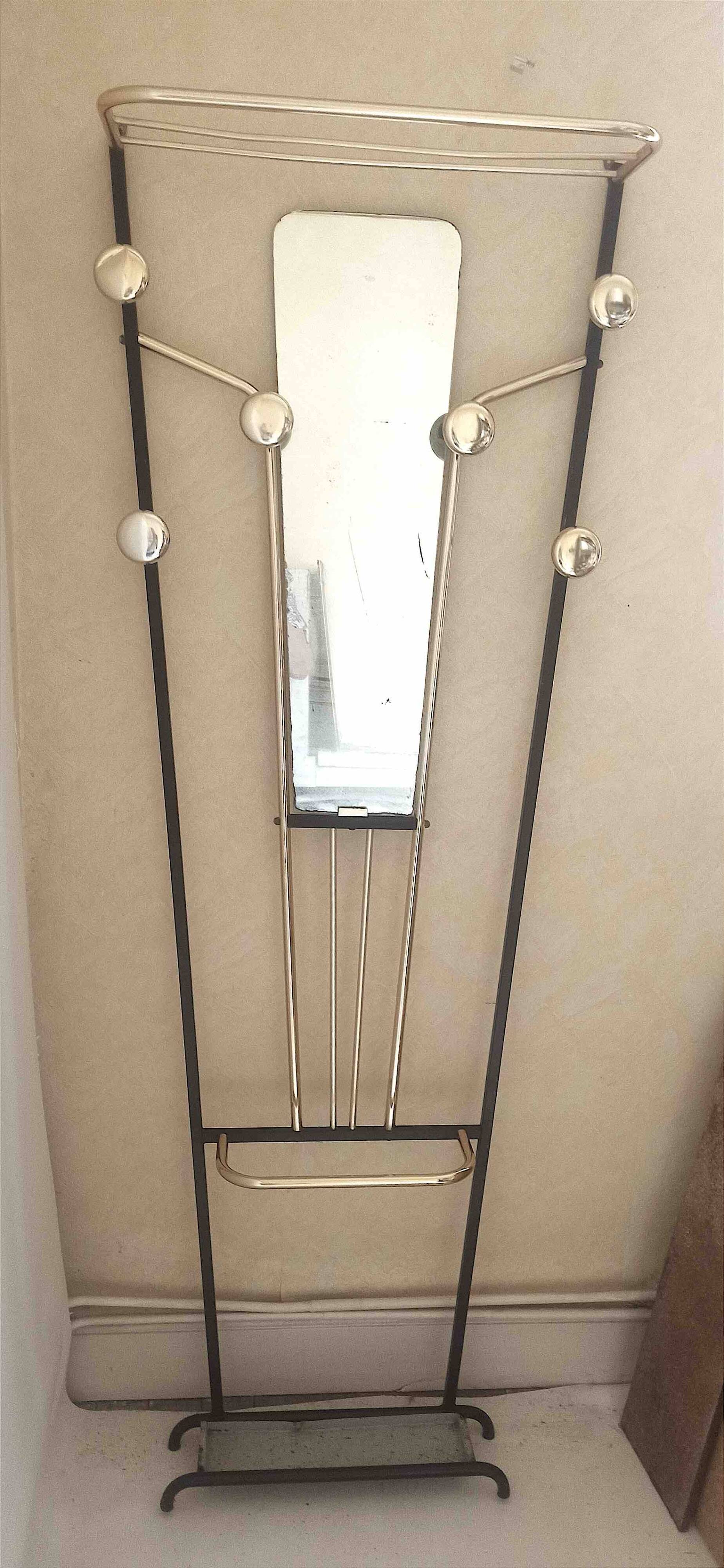 50s cloakroom wall hook Height 177.3 cm