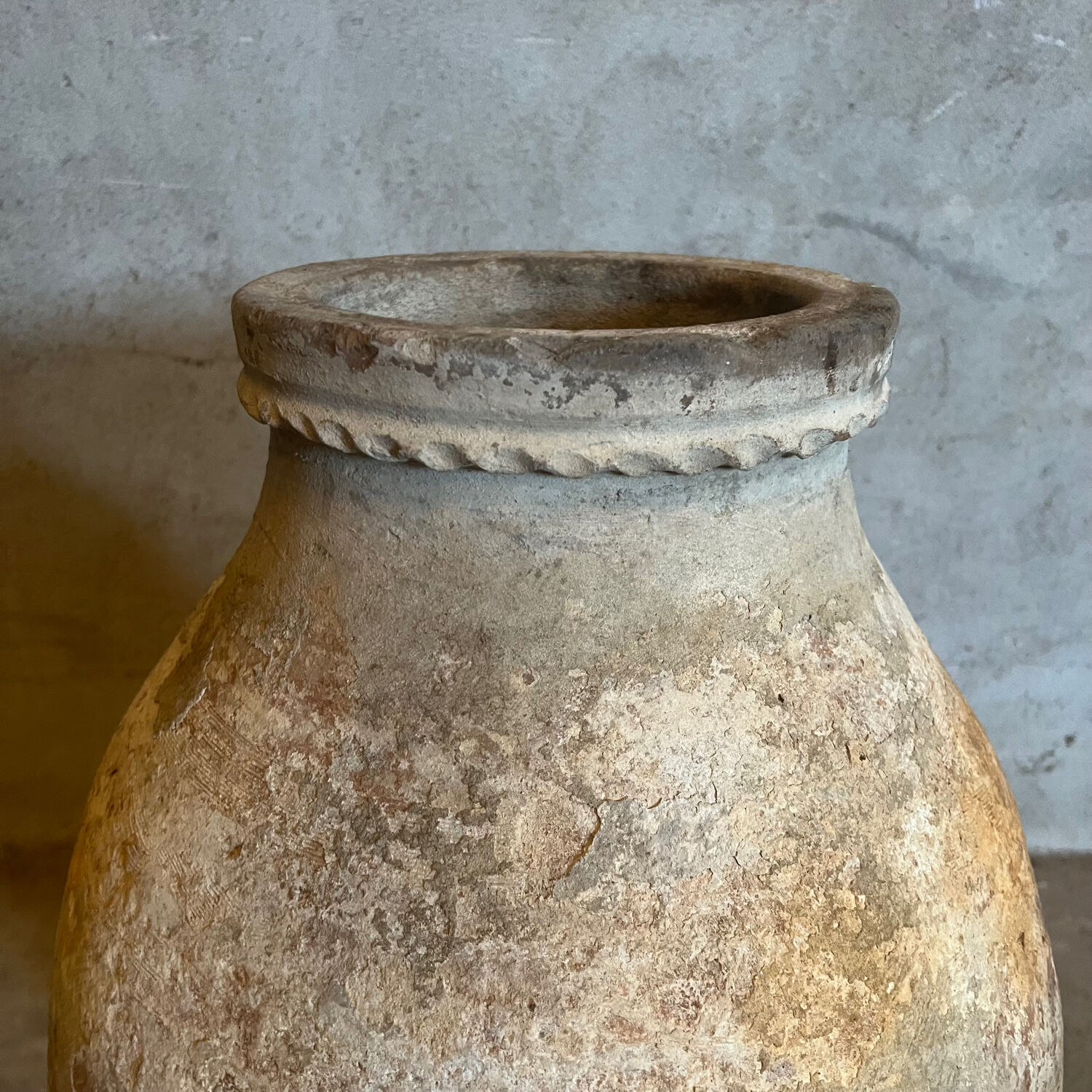 Old oil jar