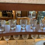 Lot of 5 crystal glasses to digestives