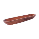 Vintage teak bread bowl 1960s made in Denmark